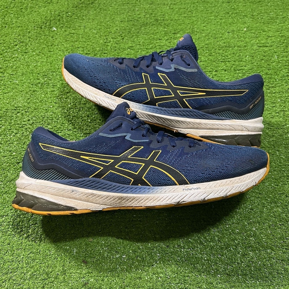 Asics GT-1000 13 Menv Size 13 Running Shoes Blue Sneakers Great Tread Comfort